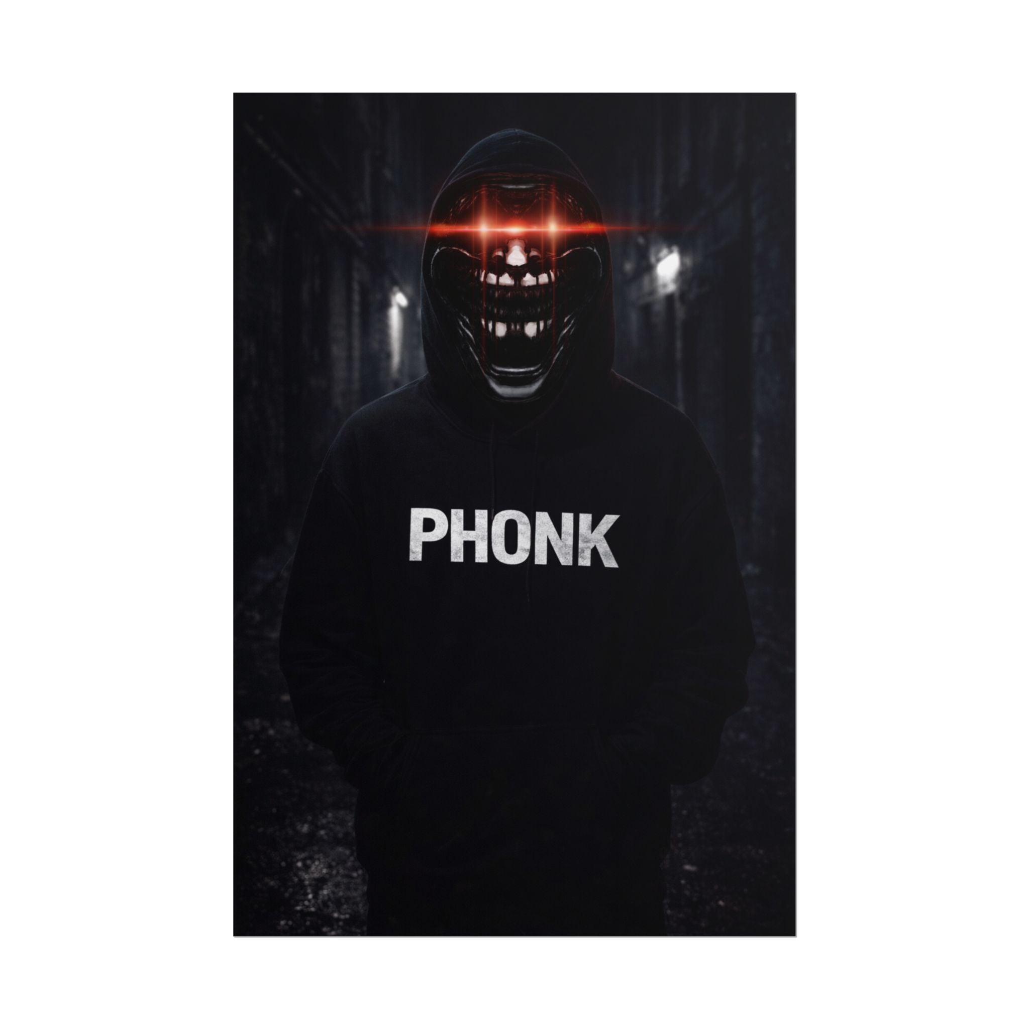 Phonk Trollface Poster